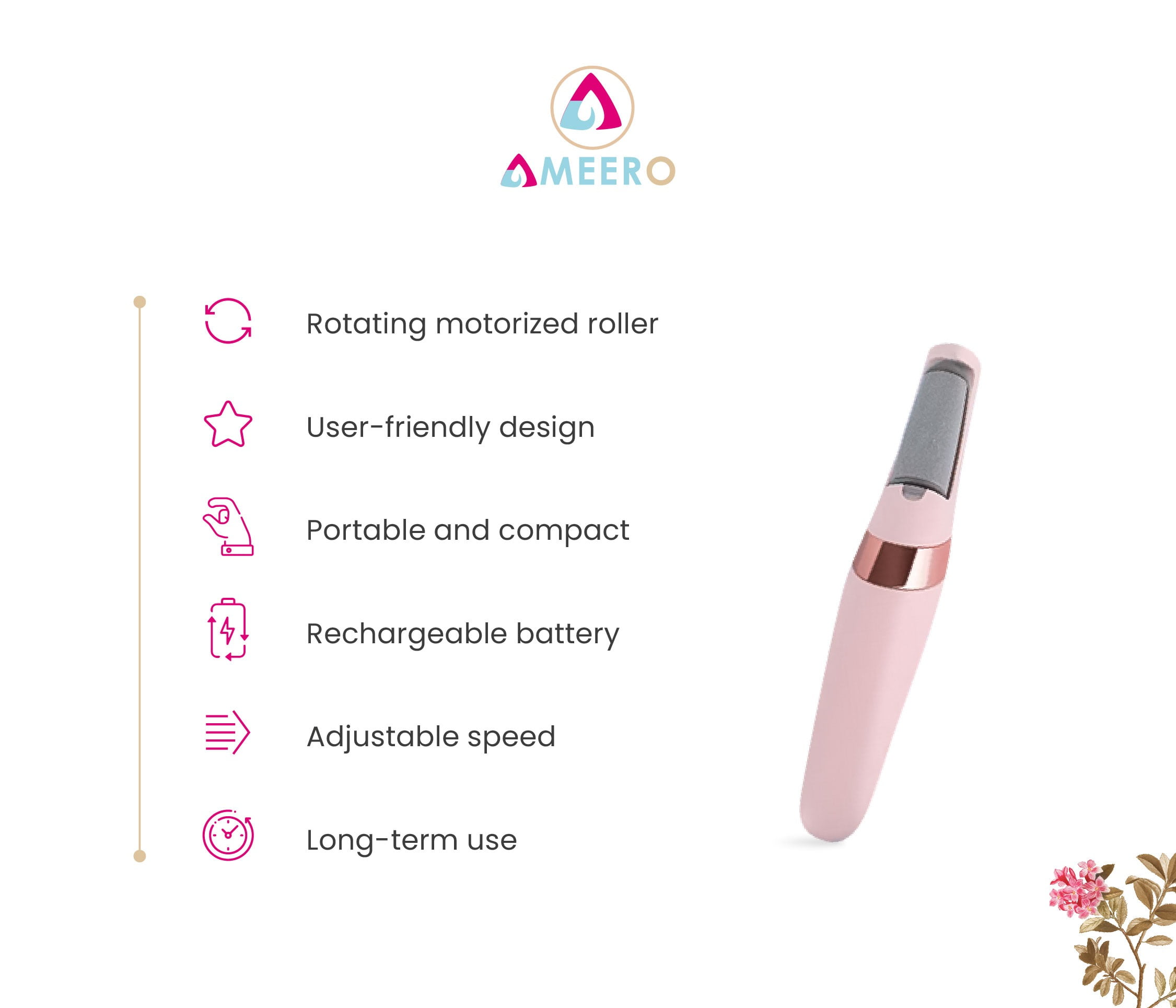 Ameero Electric Foot Hard Skin Remover – Your New Care Essential - Image 6