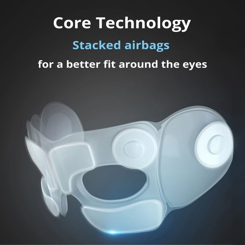 KLASVSA Smart Eye Massager Air Compression Heated Massage For Tired Eyes Dark Circles Remove Massage Relaxation - Image 2