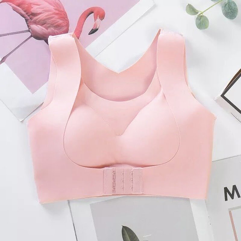 Posture Correction Seamless Bras Underwear For Women Push Up Brassiere Shockproof Sports Fitness Vest Lingerie Corset Back Bra - Image 2