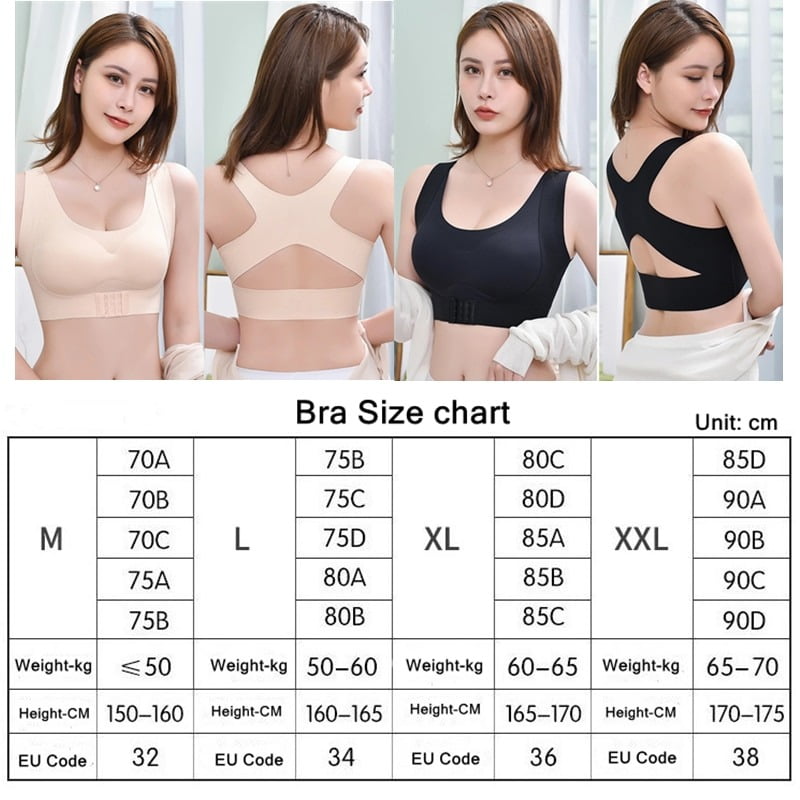 Posture Correction Seamless Bras Underwear For Women Push Up Brassiere Shockproof Sports Fitness Vest Lingerie Corset Back Bra - Image 3