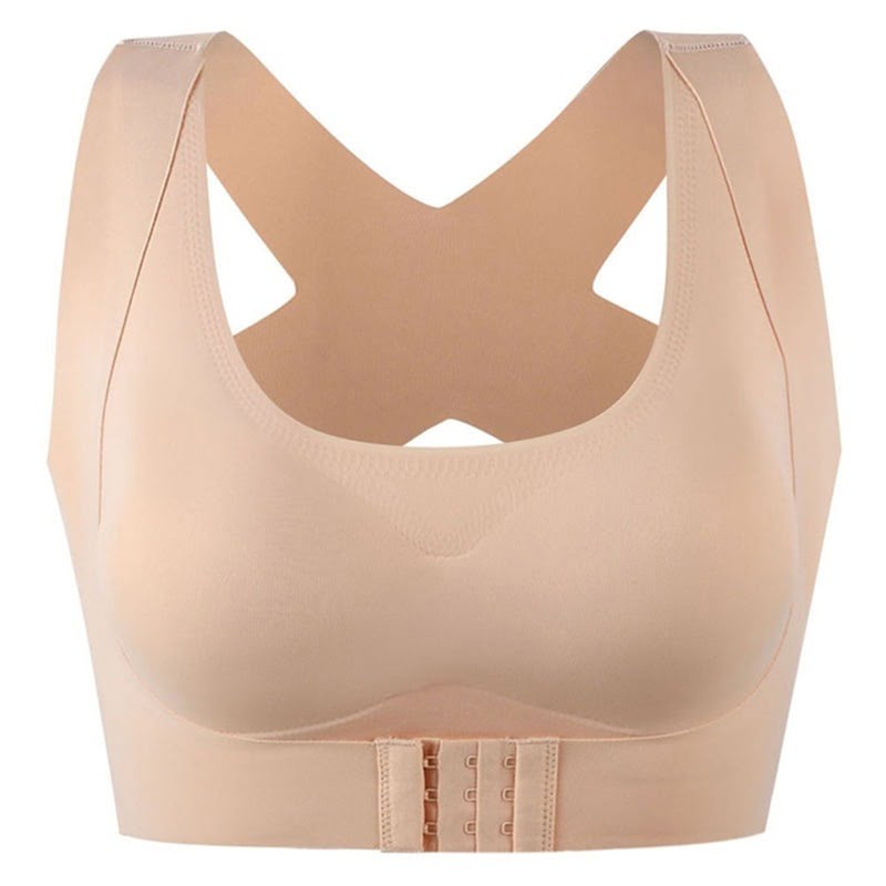 Posture Correction Seamless Bras Underwear For Women Push Up Brassiere Shockproof Sports Fitness Vest Lingerie Corset Back Bra - Image 4