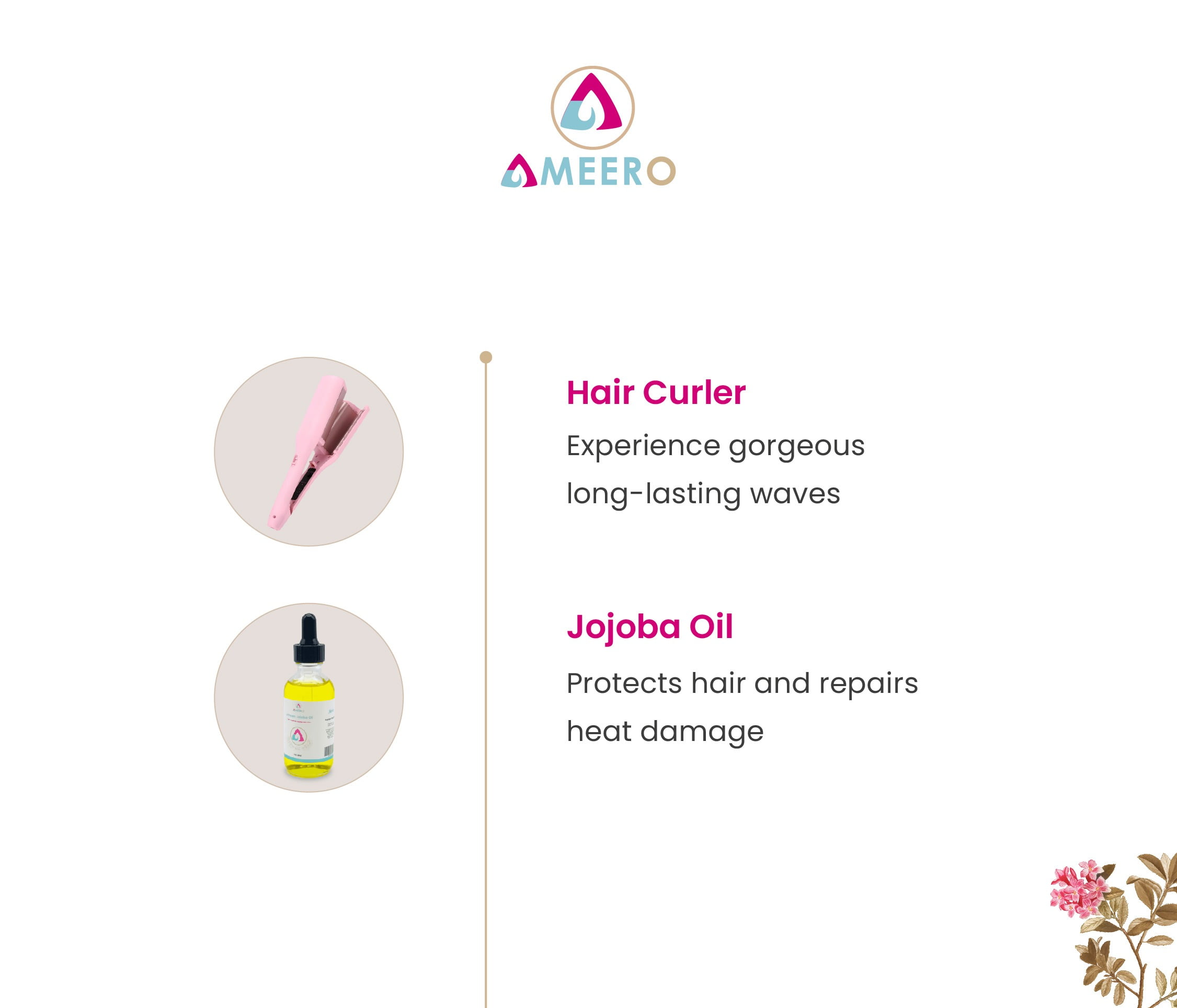 Ameero Egg Roll Curling Iron – Beachy Waves in Seconds - Image 7